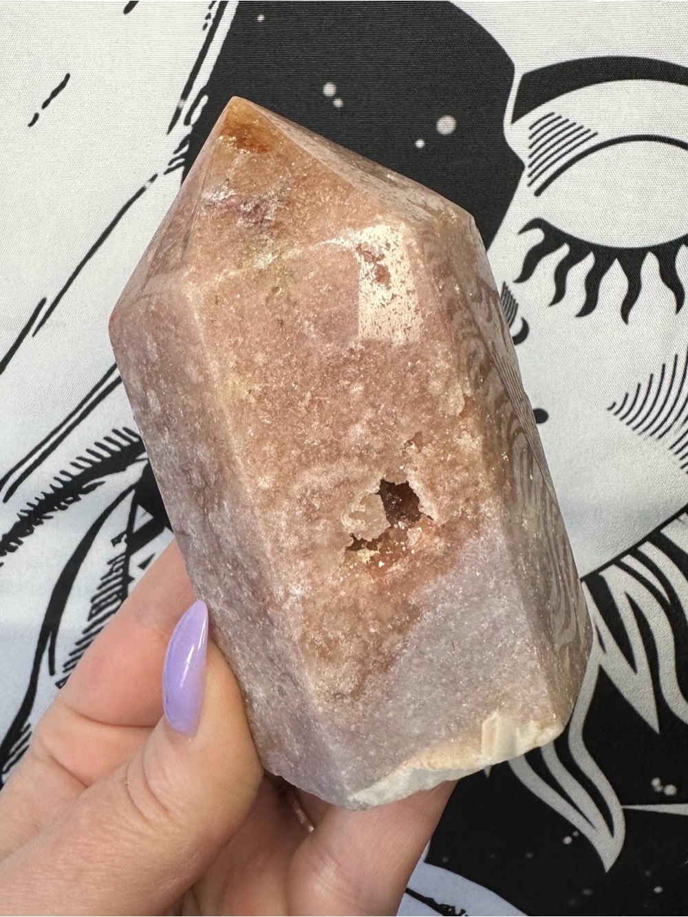 Pink Amethyst Tower (h)